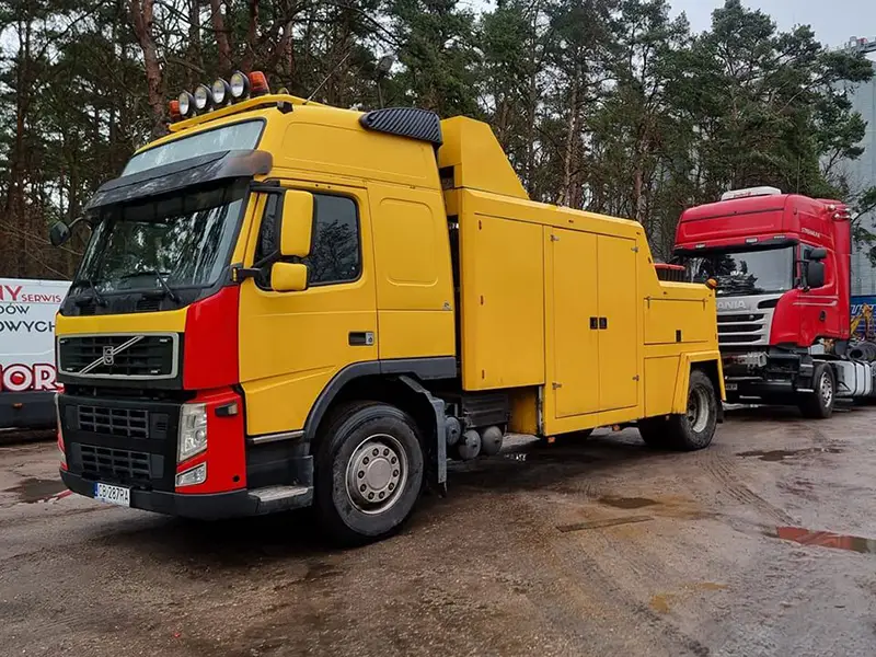 Holujemy auta ciężarowe